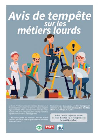 Pension et pénibilité : arrêter plus tôt mais perdre beaucoup ! Pension et pénibilité : arrêter plus tôt mais perdre beaucoup !