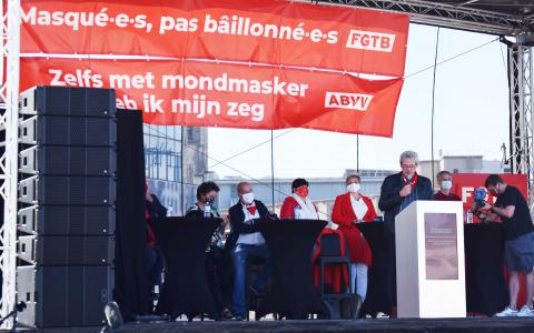 Thierry Bodson, nouveau Président de la FGTB Thierry Bodson, nouveau Président de la FGTB