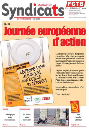 Syndicats FGTB n°4 Syndicats FGTB n°4