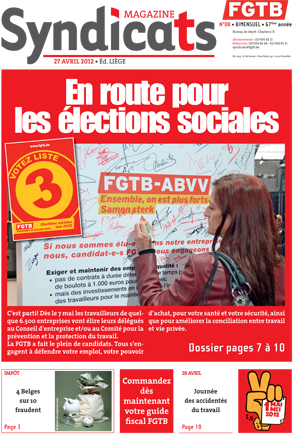 Syndicats FGTB n°8 Syndicats FGTB n°8