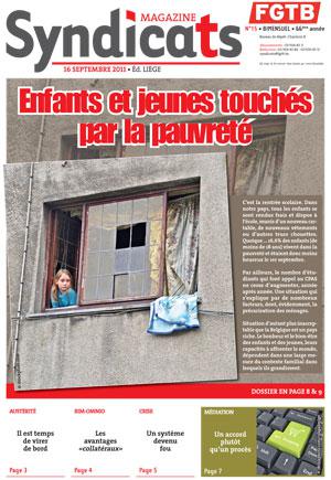 Syndicats FGTB n°15 - 2011 Syndicats FGTB n°15 - 2011
