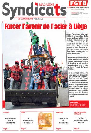 Syndicats FGTB n°18 - 2011 Syndicats FGTB n°18 - 2011