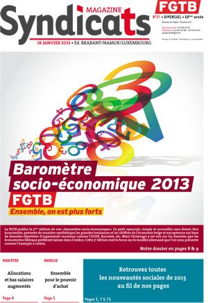 Syndicats FGTB n°1 Syndicats FGTB n°1
