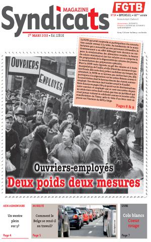 Syndicats FGTB n°4 Syndicats FGTB n°4