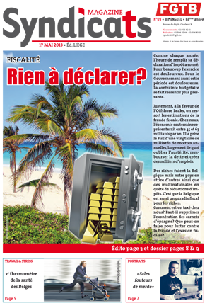 Syndicats FGTB n°9 Syndicats FGTB n°9