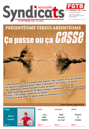 Syndicats FGTB n°14 Syndicats FGTB n°14