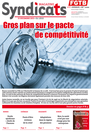 Syndicats FGTB n°21 Syndicats FGTB n°21