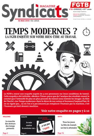 Syndicats FGTB n°8 - 2014 Syndicats FGTB n°8 - 2014