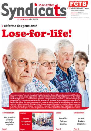 Syndicats FGTB n°12 - 2014 Syndicats FGTB n°12 - 2014
