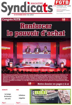 Syndicats FGTB n°16 - 2014 Syndicats FGTB n°16 - 2014
