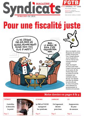 Syndicats FGTB n°10 - 2015 Syndicats FGTB n°10 - 2015