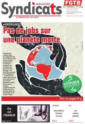 Syndicats FGTB n°1 - 2015 Syndicats FGTB n°1 - 2015