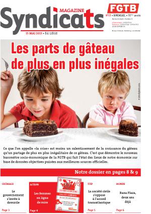 Syndicats FGTB n°9 - 2015 Syndicats FGTB n°9 - 2015