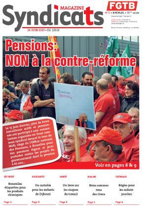 Syndicats n° 12 2015 Syndicats n° 12 2015