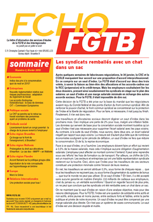 Echo FGTB n°1 - 2015 Echo FGTB n°1 - 2015