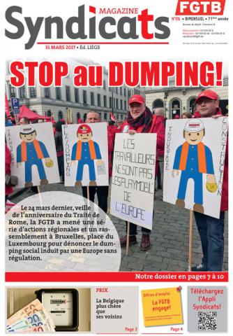 Syndicats FGTB n°6 - 2017 Syndicats FGTB n°6 - 2017