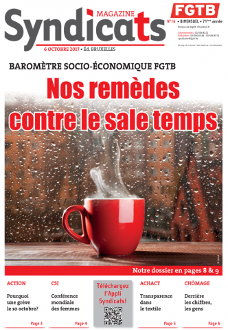 Syndicats FGTB n°16 - 2017 Syndicats FGTB n°16 - 2017