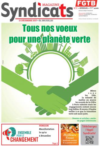 Syndicats FGTB n°21 - 2017 Syndicats FGTB n°21 - 2017