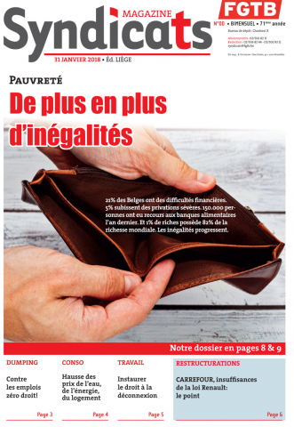 Syndicats FGTB n°2 - 2018 Syndicats FGTB n°2 - 2018