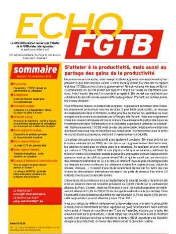 Echo n°7 -2019 Echo n°7 -2019