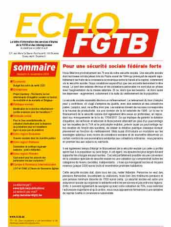 Echo n° 9 - 2019 Echo n° 9 - 2019