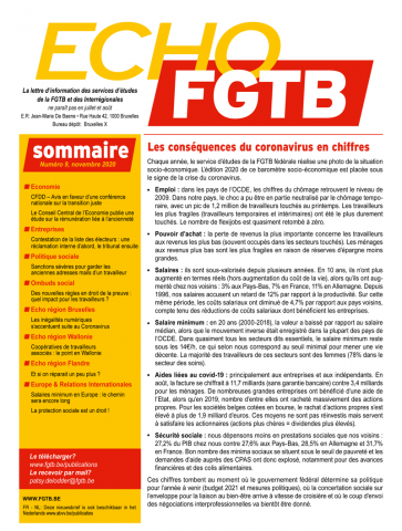 Echo n°9 - 2020 Echo n°9 - 2020