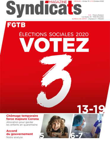 Syndicats FGTB n°9 - octobre 2020 Syndicats FGTB n°9 - octobre 2020