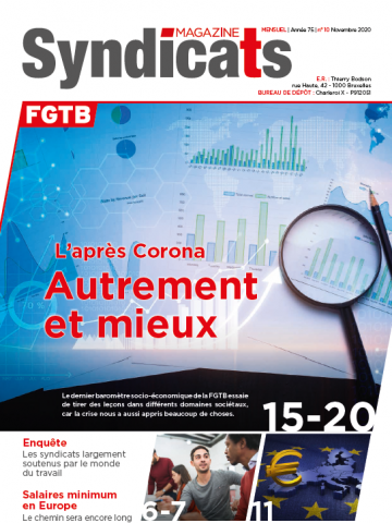 Couverture Syndicats #10 - 2020 Couverture Syndicats #10 - 2020