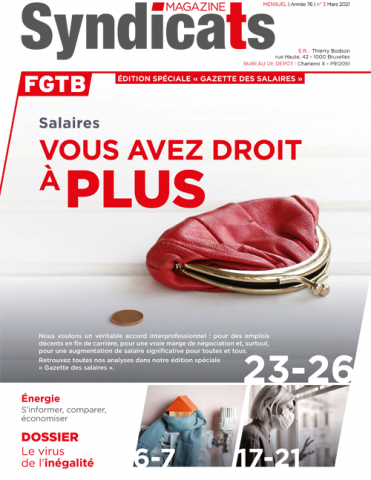 Syndicats FGTB #3 | Mars 2021 Syndicats FGTB #3 | Mars 2021